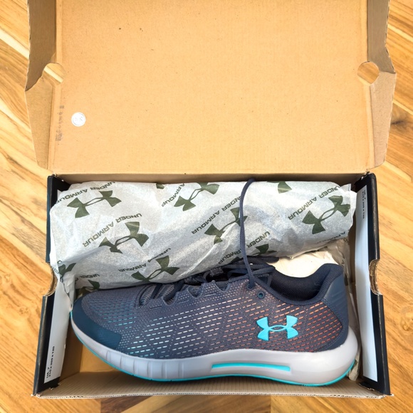 Under Armour Women’s Micro G Pursuit SE Sneakers – Size 11 (Model #3021250-400) - Picture 2 of 5
